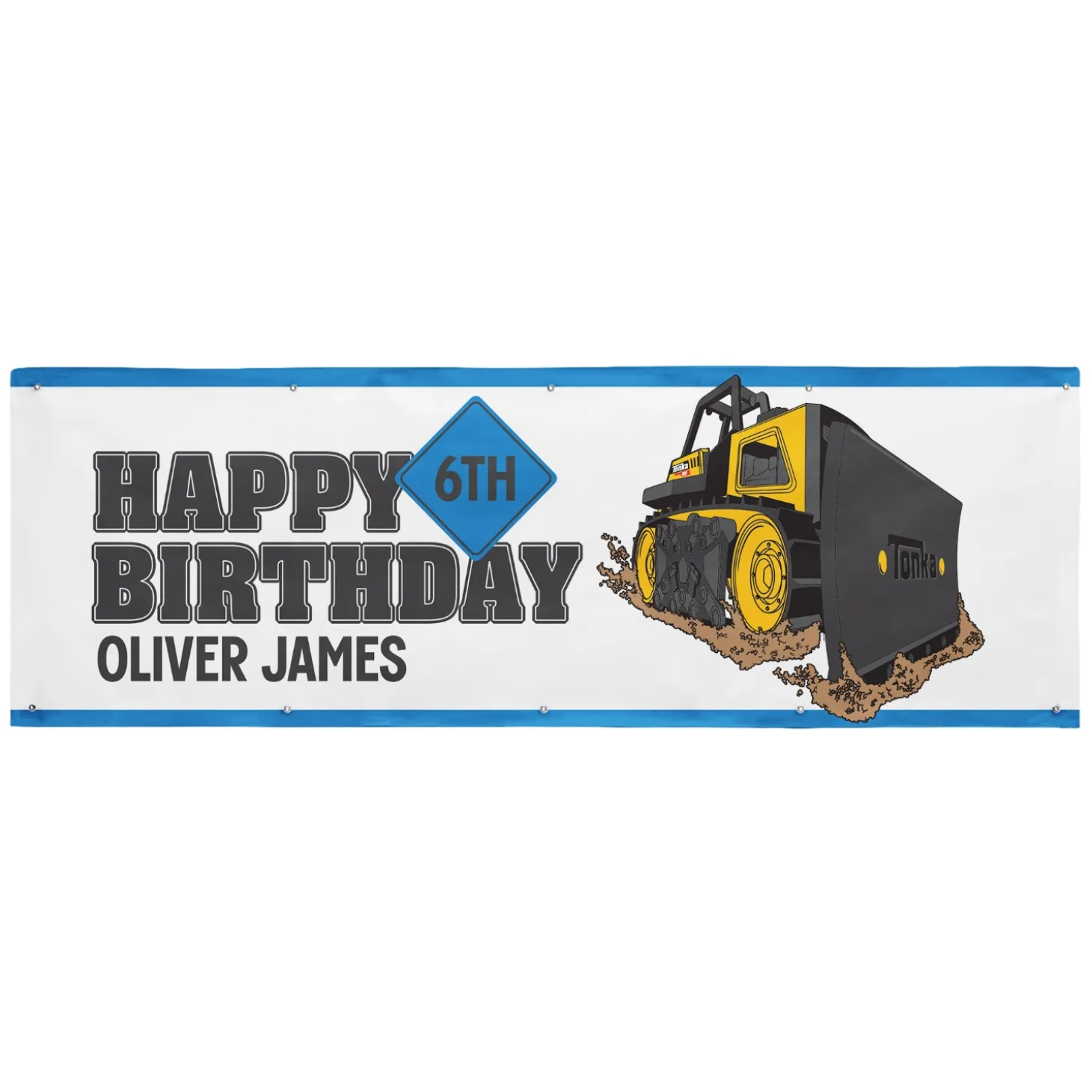 Tonka Happy Birthday Banner