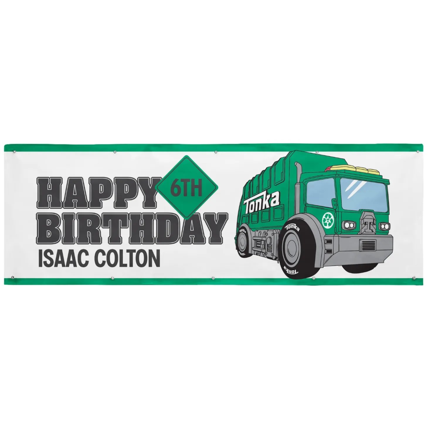 Tonka Happy Birthday Banner