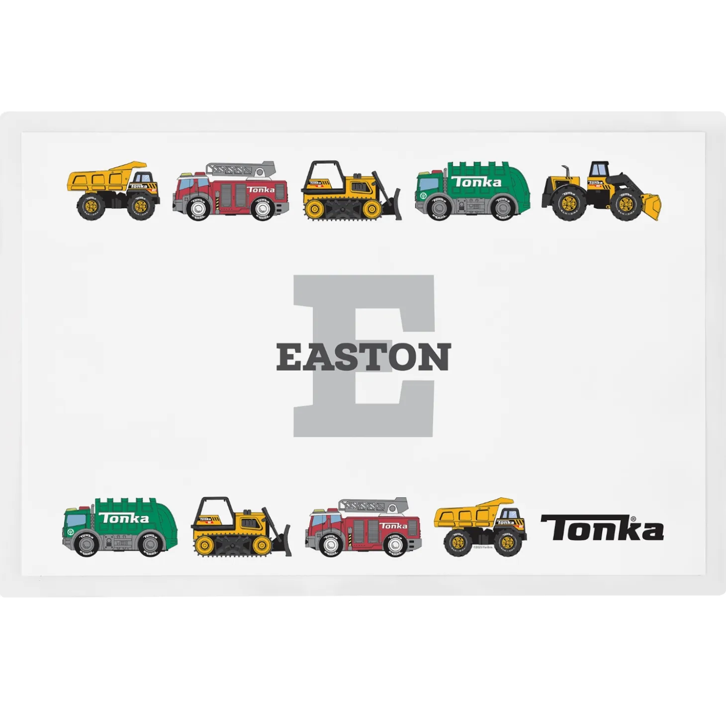 Tonka Initial and Name Tableware