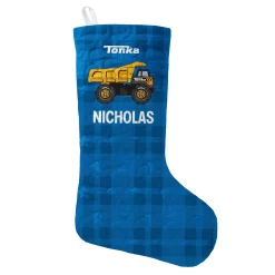 Tonka Plaid Quilted Stocking