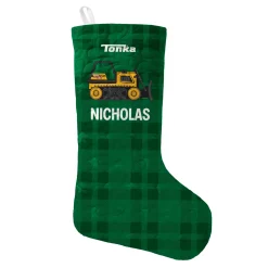 Tonka Plaid Quilted Stocking