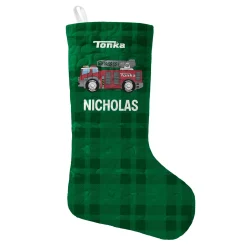 Tonka Plaid Quilted Stocking