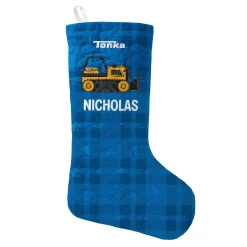 Tonka Plaid Quilted Stocking