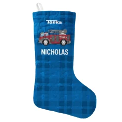 Tonka Plaid Quilted Stocking