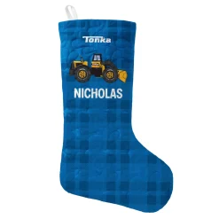 Tonka Plaid Quilted Stocking