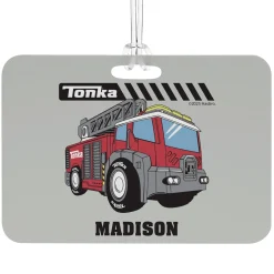 Tonka Truck Luggage Tag