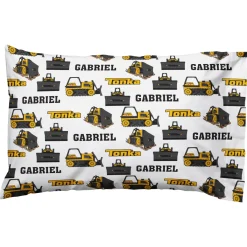 Tonka Truck Pattern Pillowcase