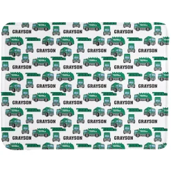 Tonka Truck Pattern Plush Blanket