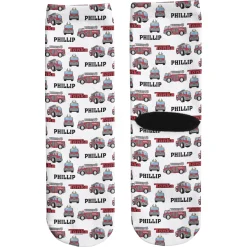 Tonka Truck Pattern Socks