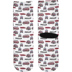 Tonka Truck Pattern Socks