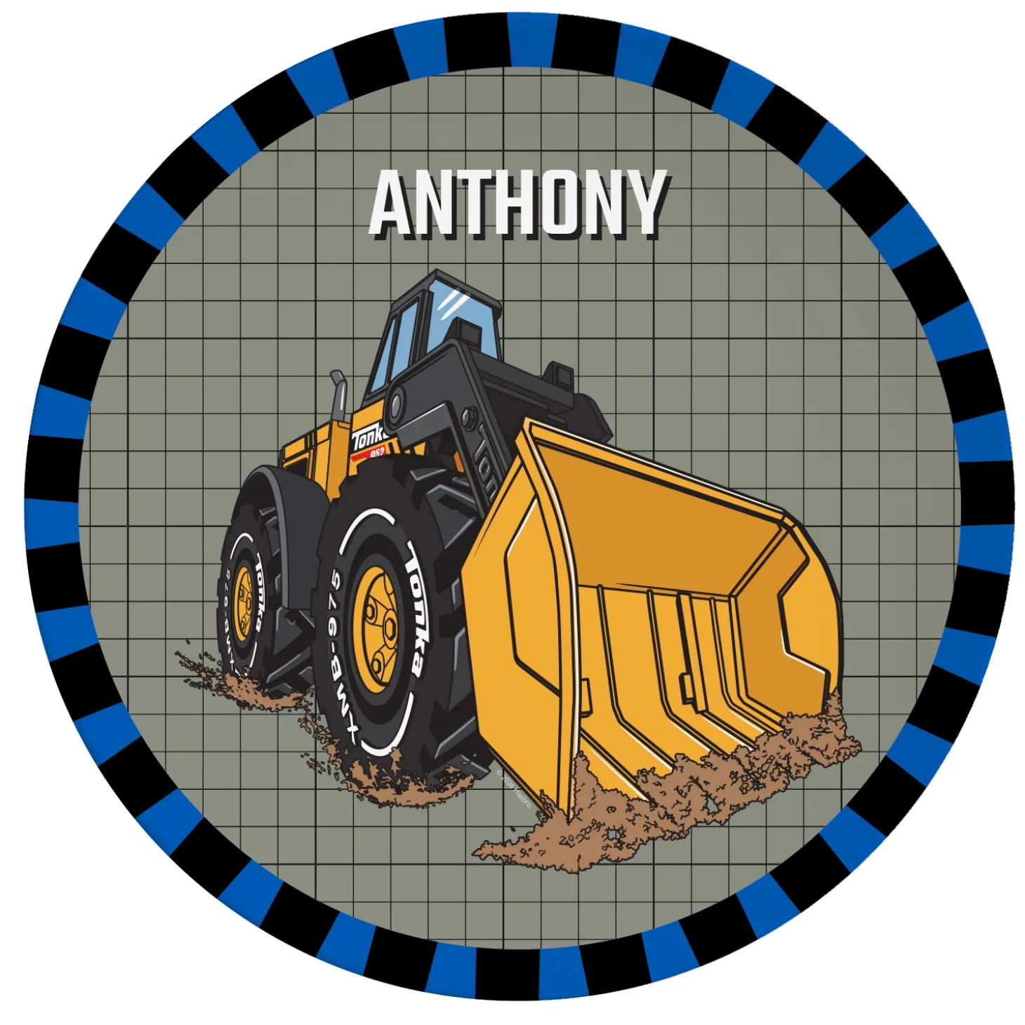Tonka Truck Personalized Tableware