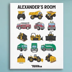 Tonka Trucks Canvas
