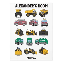 Tonka Trucks Canvas
