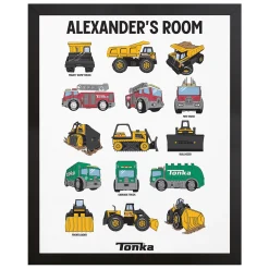 Tonka Trucks Canvas