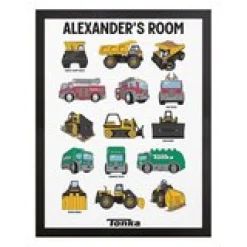 Tonka Trucks Canvas
