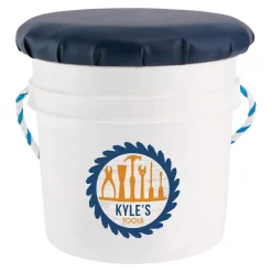 Tool Time Seated Storage Bucket