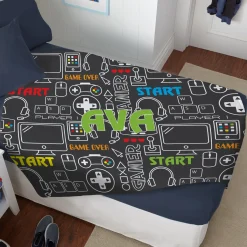 Top Gamer Plush Blanket