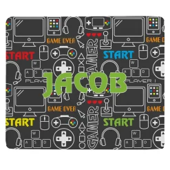 Top Gamer Plush Blanket