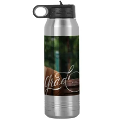 Top of the Class Graduation Photo Stainless Steel Water Bottle