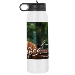 Top of the Class Graduation Photo Stainless Steel Water Bottle