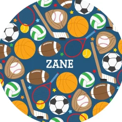 Tossed Print Personalized Tableware