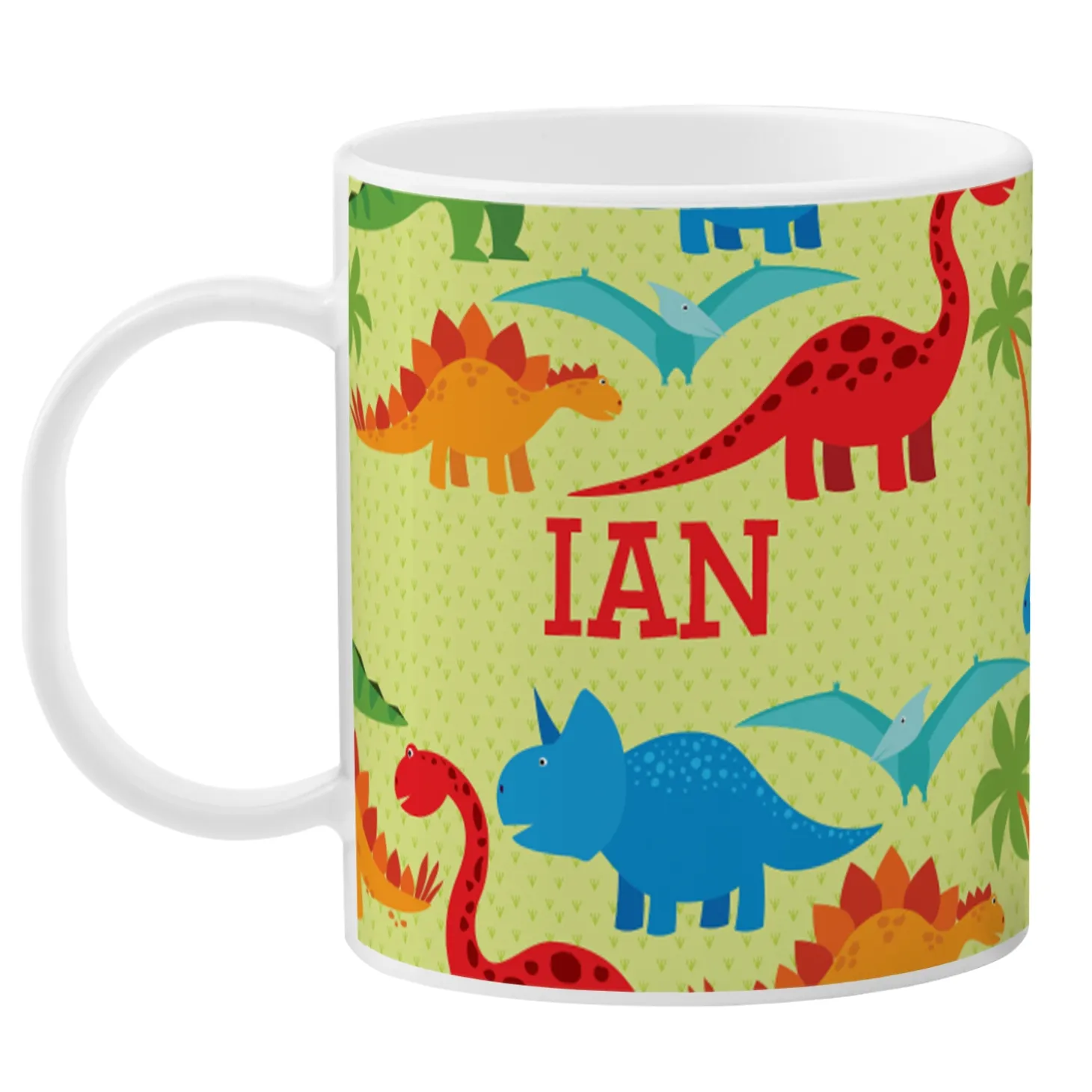 Tossed Print Personalized Tableware