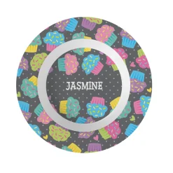 Tossed Print Personalized Tableware