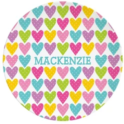 Tossed Print Personalized Tableware