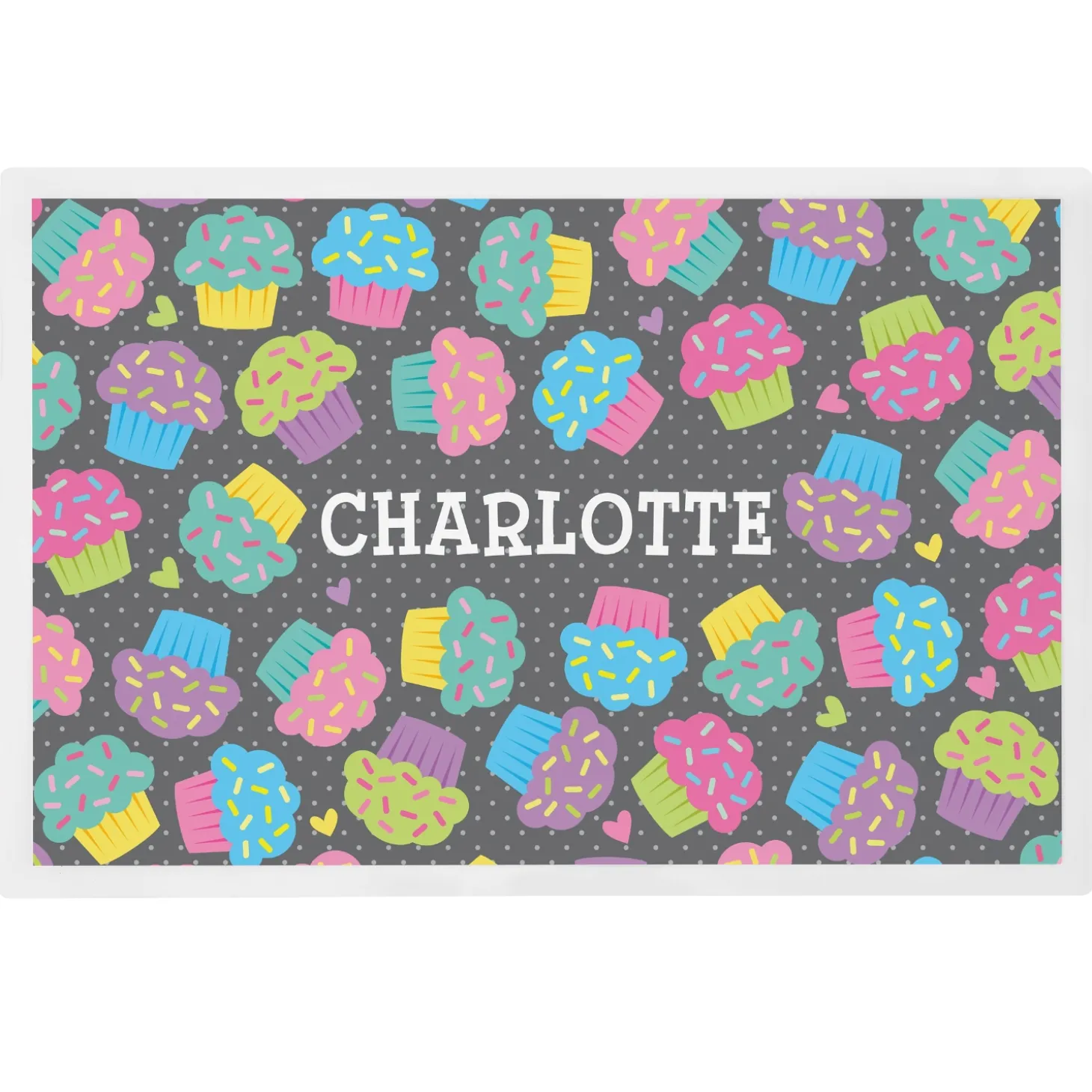 Tossed Print Personalized Tableware