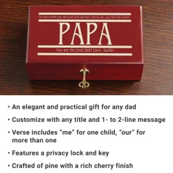 To the World Keepsake Box