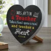 Touches Your Heart Wood Heart