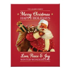 Traditional Santa Canvas
