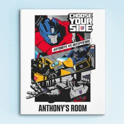 TRANSFORMERS Autobots vs. Decepticons Canvas