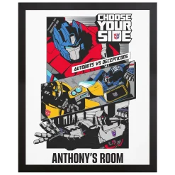 TRANSFORMERS Autobots vs. Decepticons Canvas