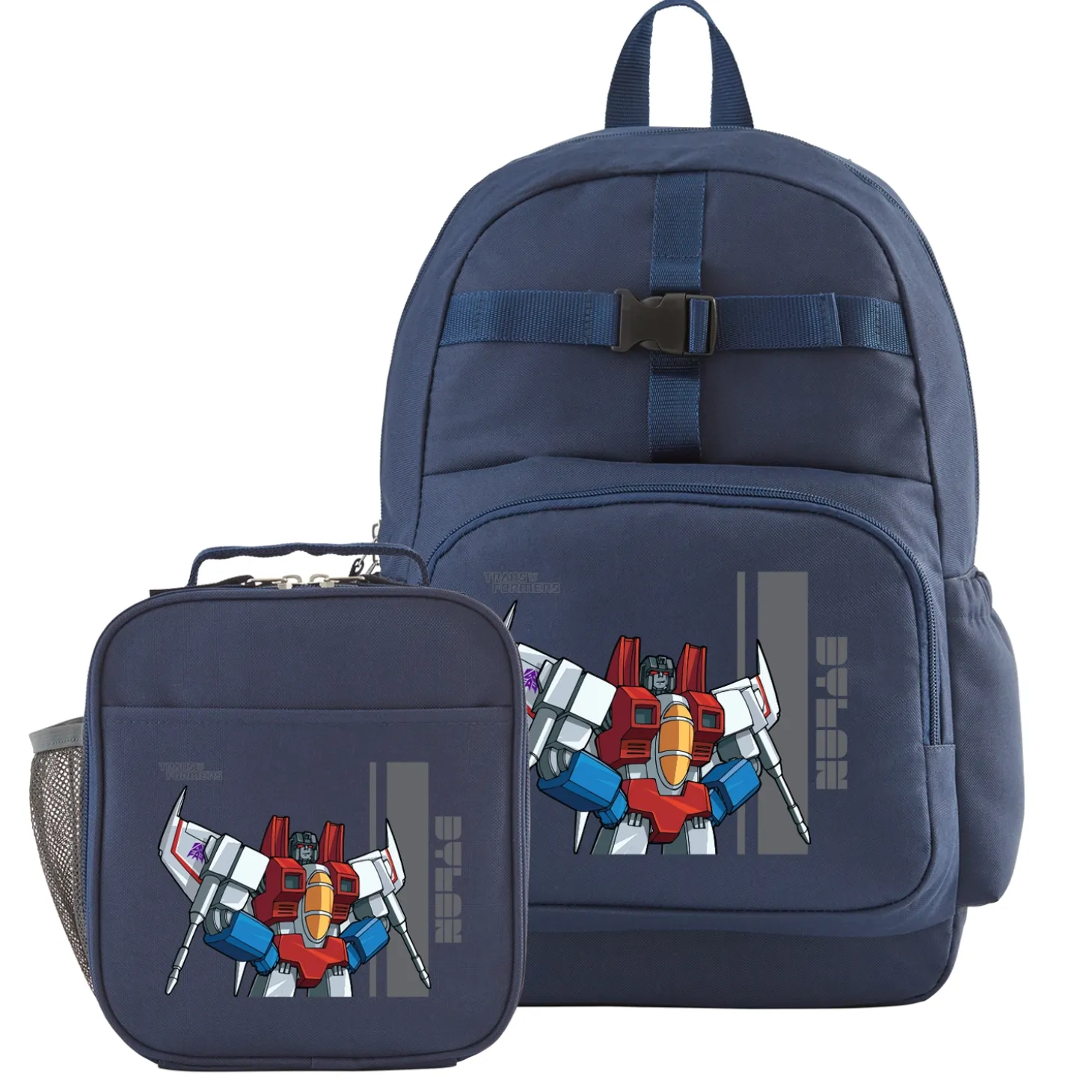 TRANSFORMERS Backpack & Lunch Box-Starscream