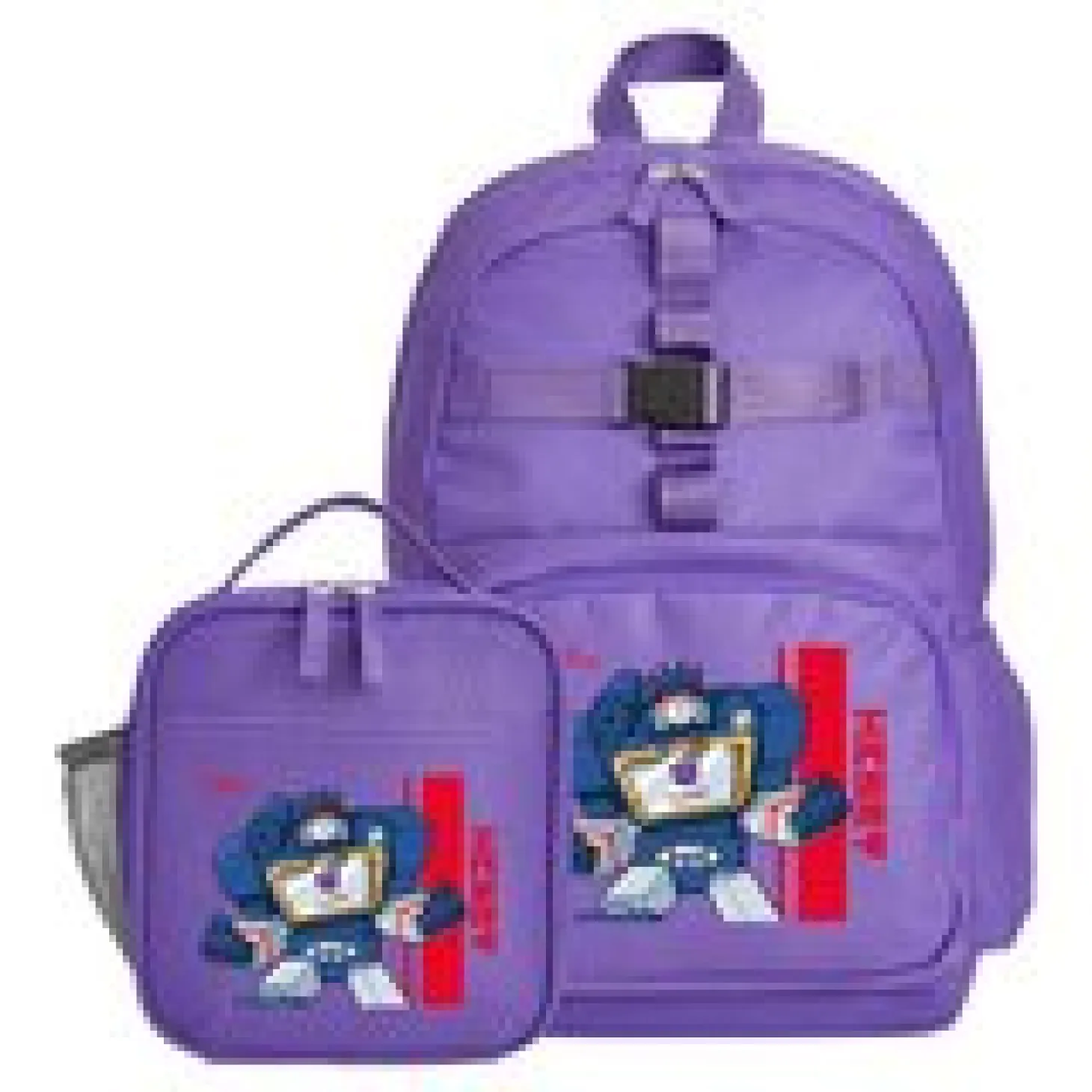 TRANSFORMERS Backpack & Lunch Box-Soundwave