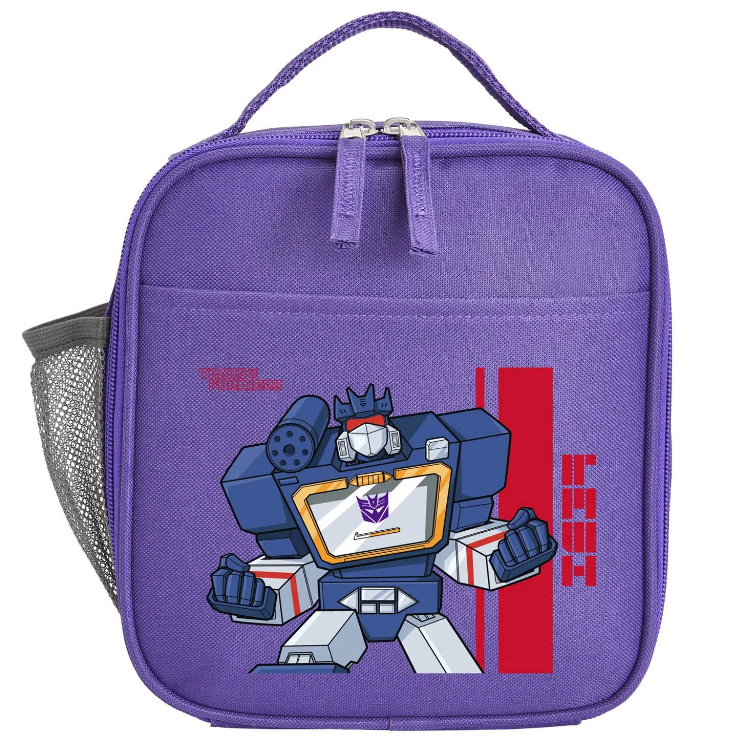 TRANSFORMERS Backpack & Lunch Box-Soundwave