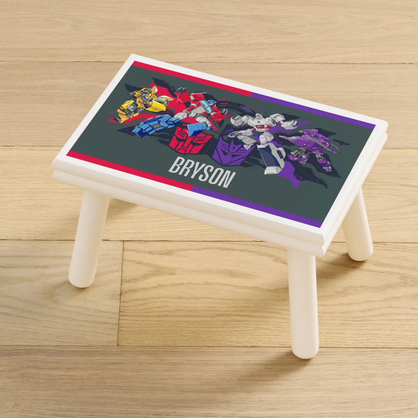 TRANSFORMERS Battle Ready Step Stool