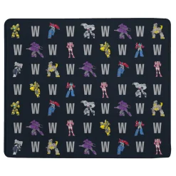TRANSFORMERS Bots and Initials Plush Blanket