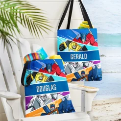 TRANSFORMERS Character Panel Tote Bag
