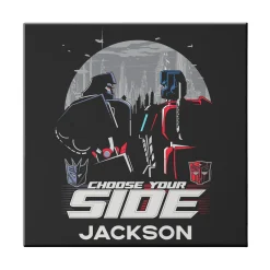 TRANSFORMERS Choose Your Side Canvas