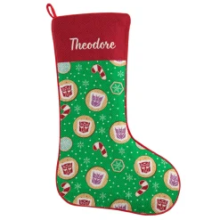 TRANSFORMERS Holiday Cookies Stocking