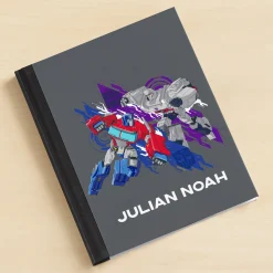 TRANSFORMERS Optimus Prime vs Megatron Notebook