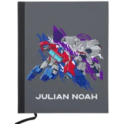 TRANSFORMERS Optimus Prime vs Megatron Notebook