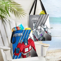 TRANSFORMERS Stripes Tote Bag
