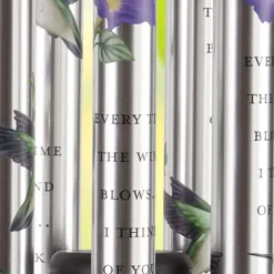 Treasured Memories Memorial 38 Inch Wind Chime .product-info-decoration { display: inline-flex; justify-content: space-between; align-items: center; border-radius: 0.4rem; background-color: #E8E8E8; padding: 0.2rem 0.4rem; font-size: 1.4rem; line-height: 1.6rem; font-weight: var(--font-weight-semibold); letter-spacing: 0.042rem; text-transform: uppercase; --decoration-icon-url: ''; /* will be dynamically set */}.product-info-decoration.badge-icon::before { content: ''; width: 2rem; height: 2rem; background: var(--decoration-icon-url) no-repeat; background-size: 100% 100%; display: block; margin-right: 0.4rem;} Laser Engraved