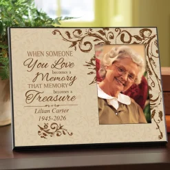 Treasured Memories Sympathy Frame