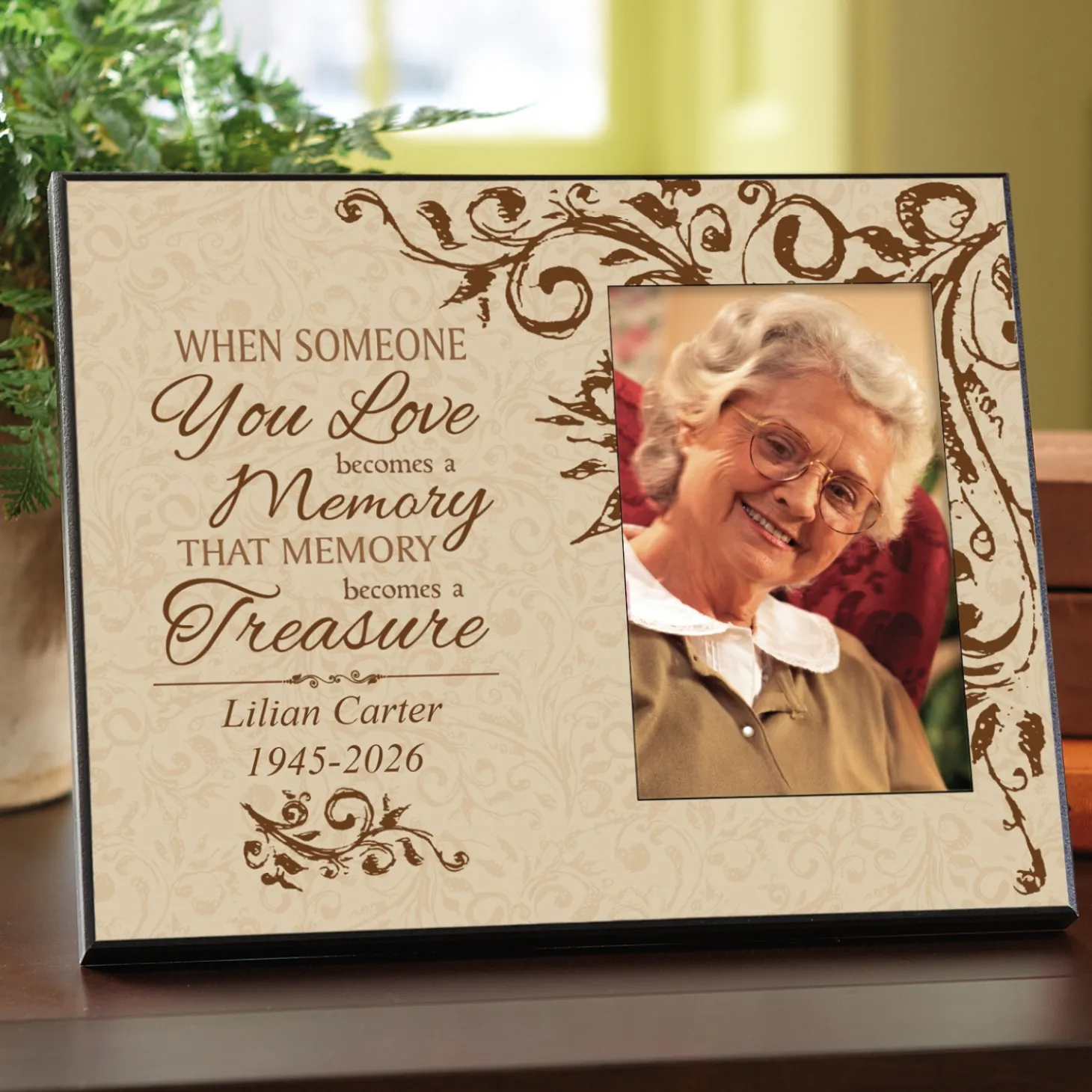 Treasured Memories Sympathy Frame