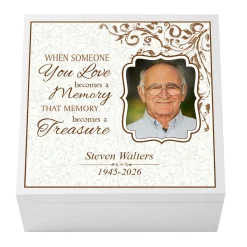 Treasured Memories Sympathy Keepsake Box
