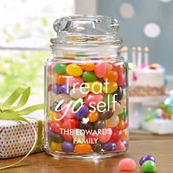 Treat Yo Self Glass Treat Jar